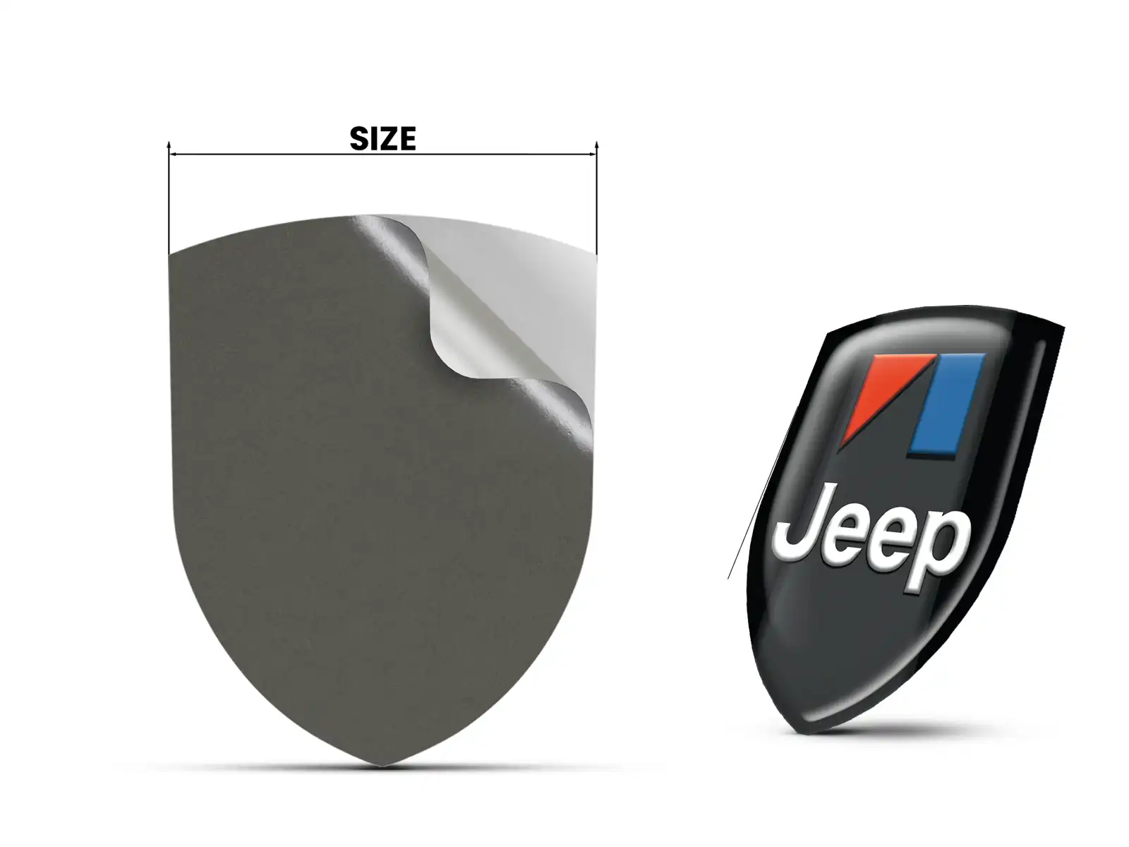 Jeep Waterproof Sticker Max Lasting Stylish Pro Design